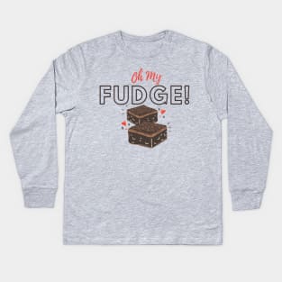 Oh My Fudge Kids Long Sleeve T-Shirt